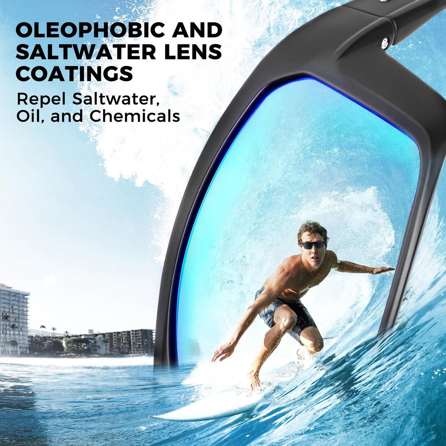 KastKing Huzzah Polarized Sport Sunglasses for Men and Women, Ideal for Driving Fishing Cycling and Running,UV Protection